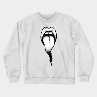 Dripping Tongue Crewneck Sweatshirt